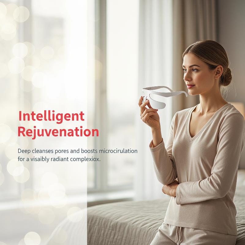 Portable Smart Eye Massager 3D - Light Therapy Glasses 评论和价格