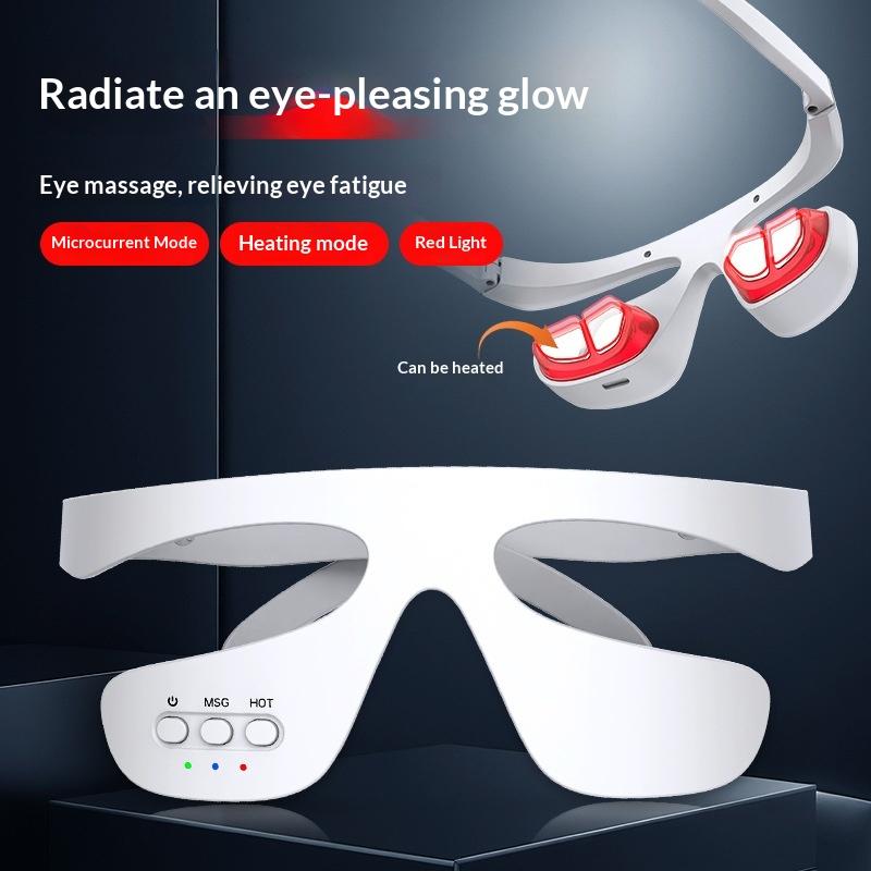 Portable Smart Eye Massager 3D - Light Therapy Glasses 评论和价格