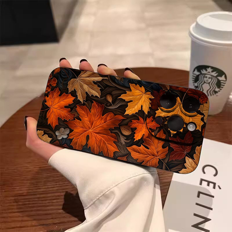 Autumn Maple Leaves Pattern Ph - Xiaomi Poco X6 评论和价格