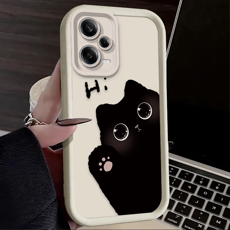 Lovely Big Eyed Cat Phone Case - Xiaomi Redmi Note 13 评论和价格