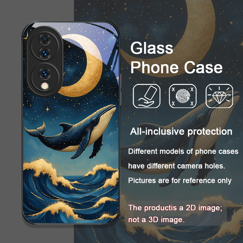 Cartoon Starry Sky Blue Whale  - Huawei Nova 12 评论和价格