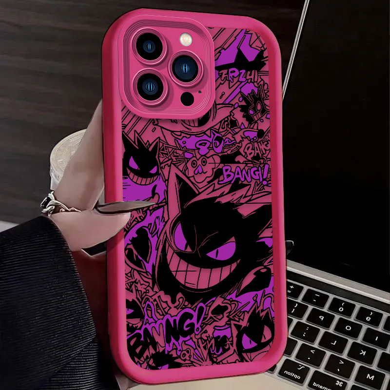 P-Pokemon Gengar Graffiti Phon - Apple Iphone 15 Pro Max 评论和价格