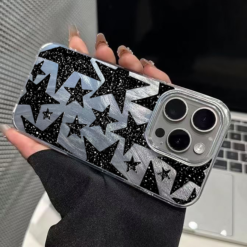 Star Pattern IMD TPU Phone Cas - Xiaomi Poco X6 评论和价格