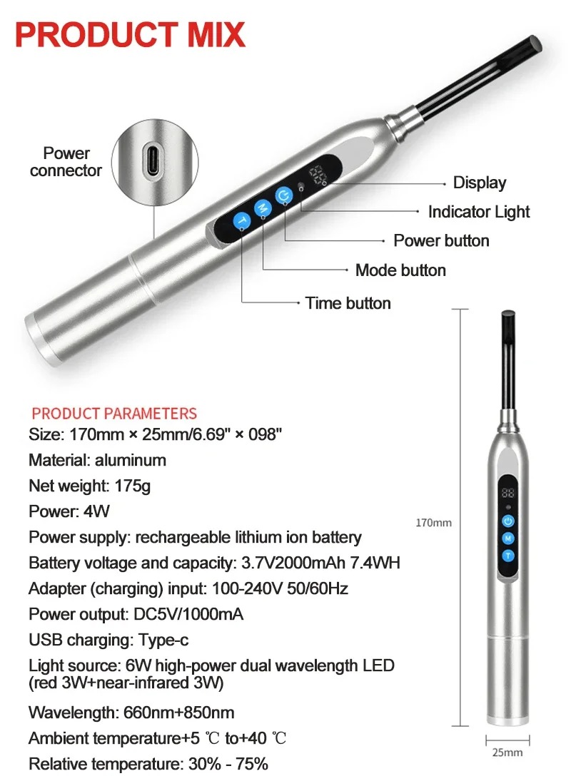 Red Light Therapy Device Canke - Galvanic Skin Sensor 评论和价格