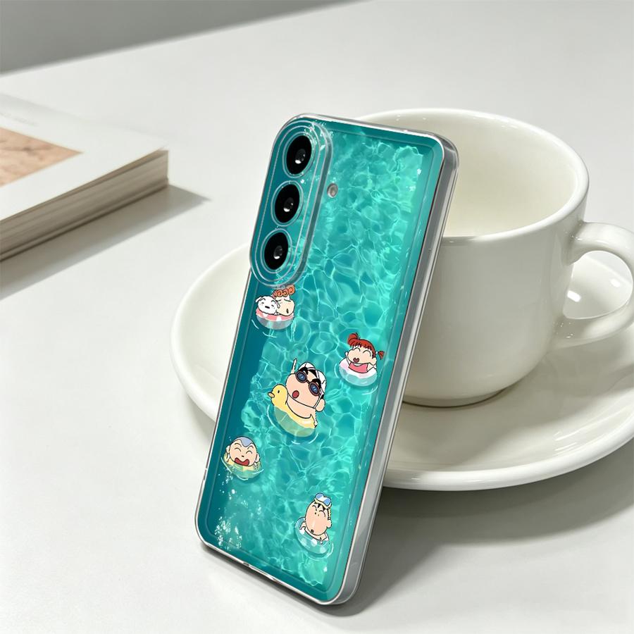 Yellow Umbrella Boy Phone Cove - Samsung Galaxy A55 评论和价格